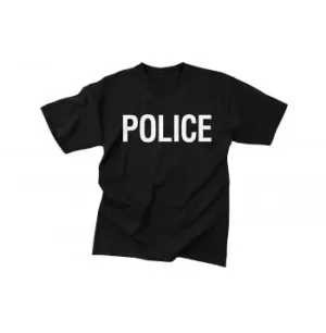 2-Sided Police T-Shirt