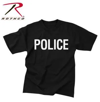 2-Sided Police T-Shirt