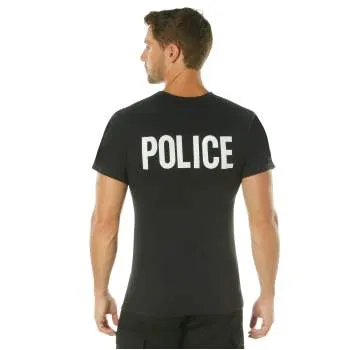 2-Sided Police T-Shirt