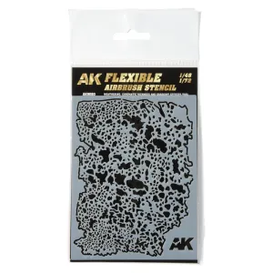 AK Interactive AK9080 Flexible Airbrush Stencil 1/48 – 1/72