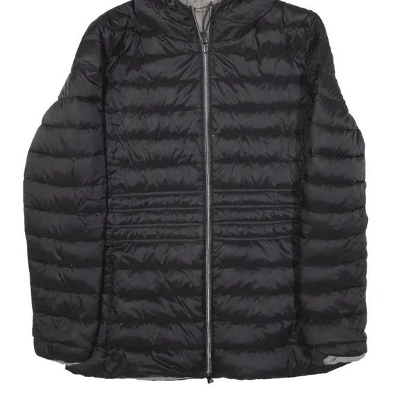 BEST COMPANY Reversible Insulated Puffer Jacket Black Womens S