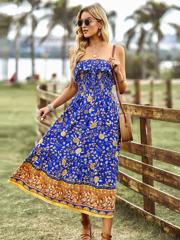 Boho Chic Maxi Dress: Effortless Elegance and Comfort for Women