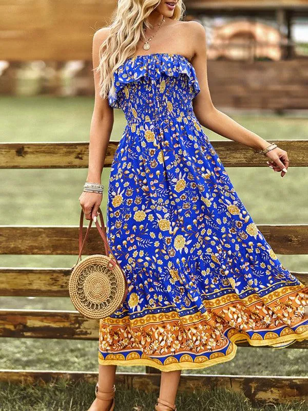 Boho Chic Maxi Dress: Effortless Elegance and Comfort for Women