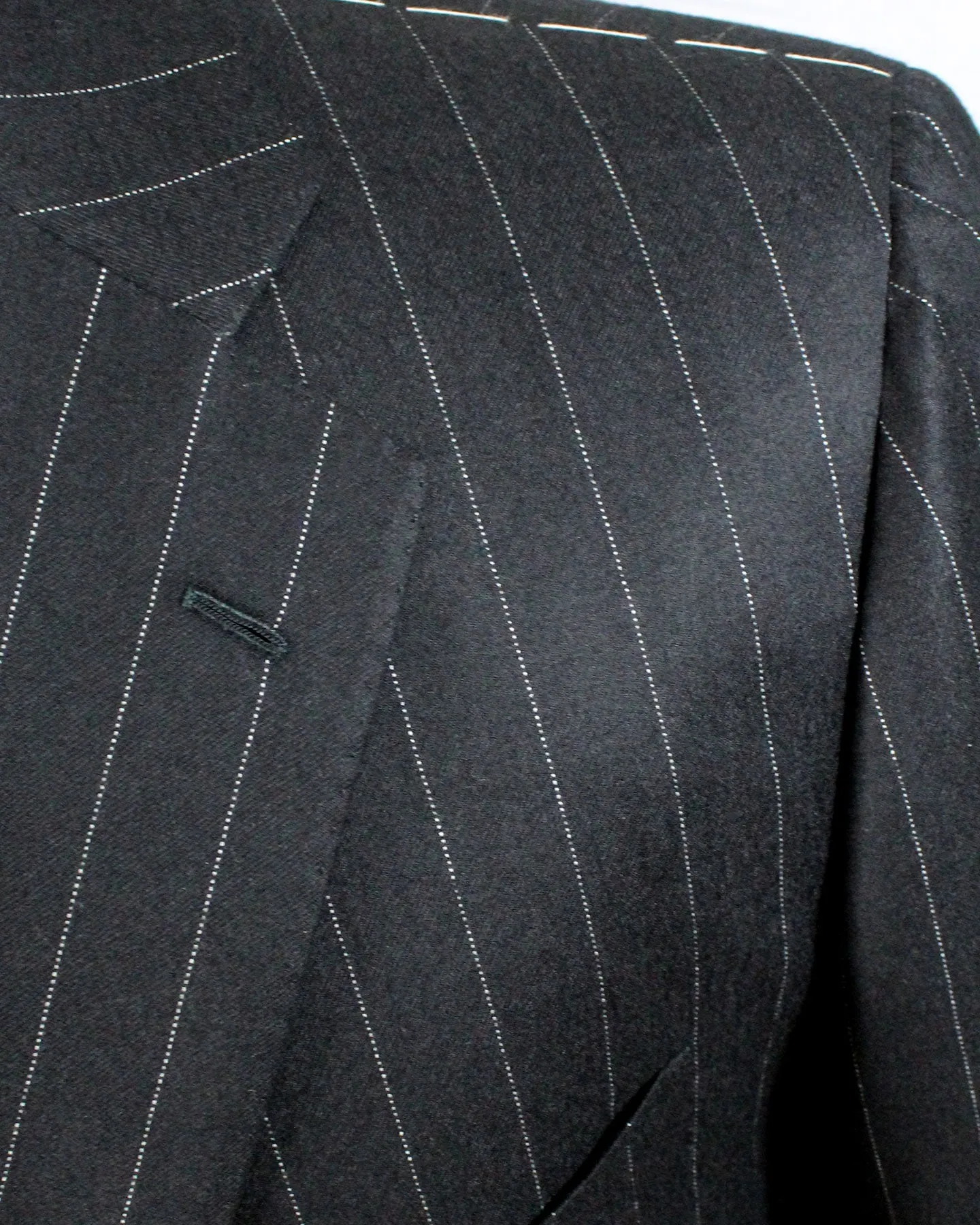 Cesare Attolini Suit Gray Stripes Wool Cashmere EU 52/ US 42 - Drop 4 SALE