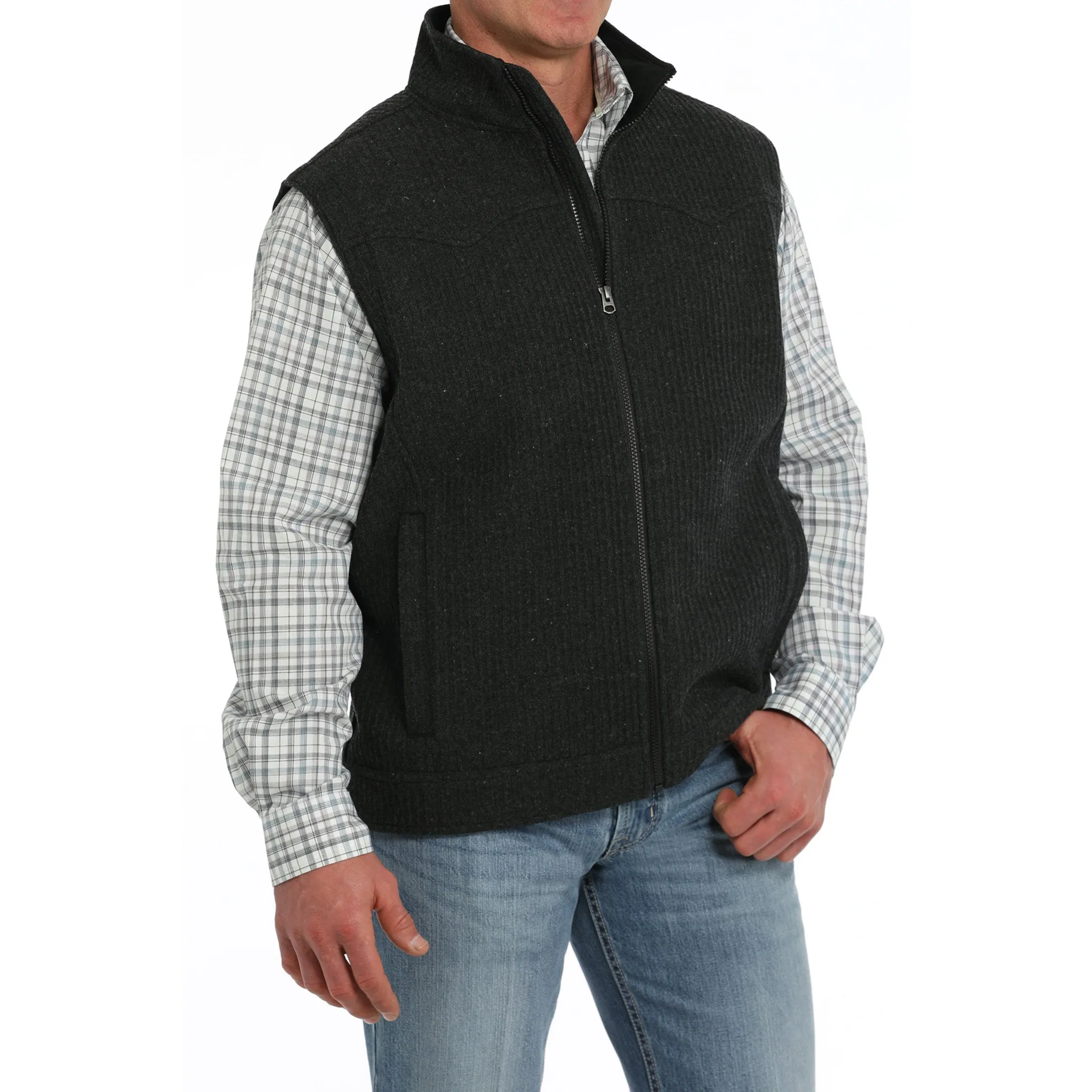 Cinch Men's Wool Bonded Vest