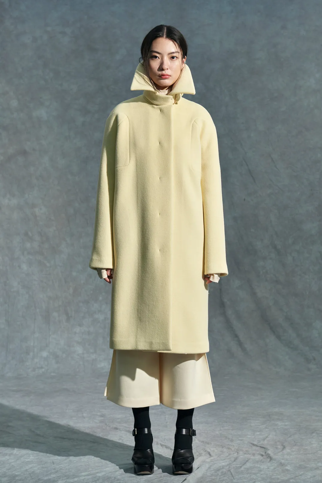 DAPHNE DOUBLE FACE WOOL COAT