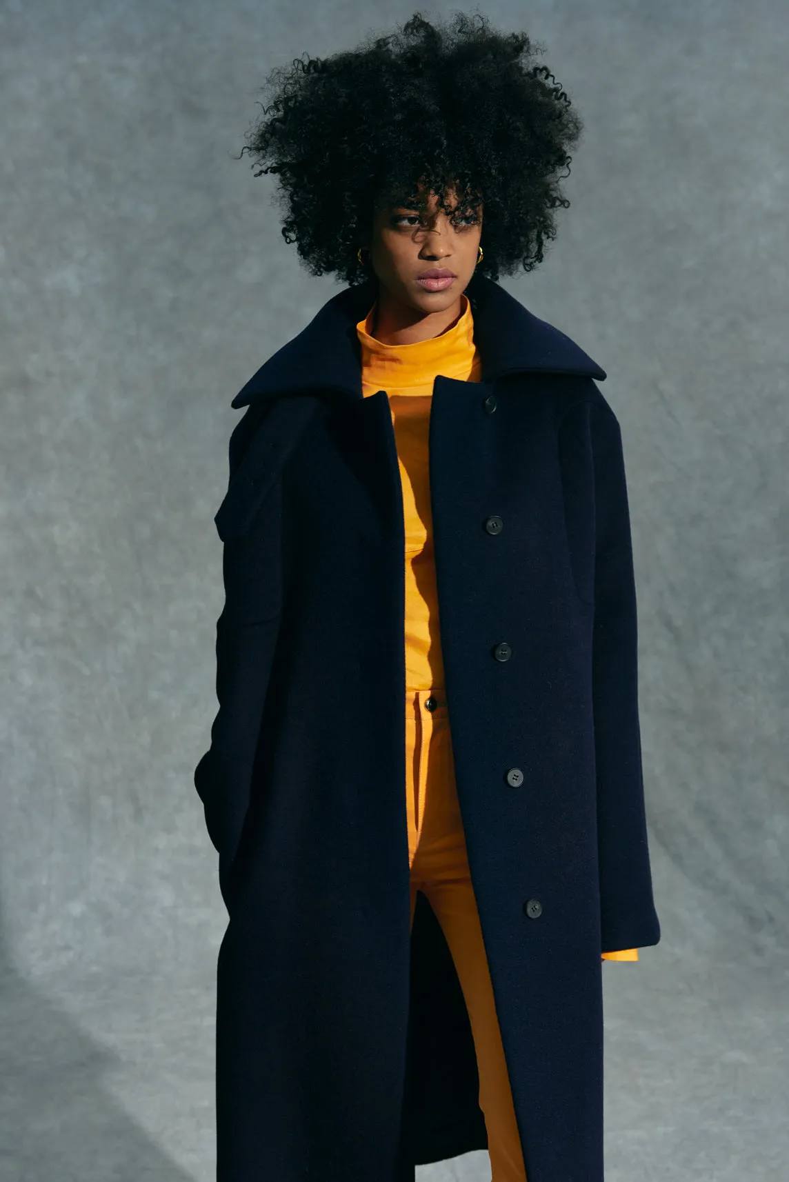 DAPHNE DOUBLE FACE WOOL COAT