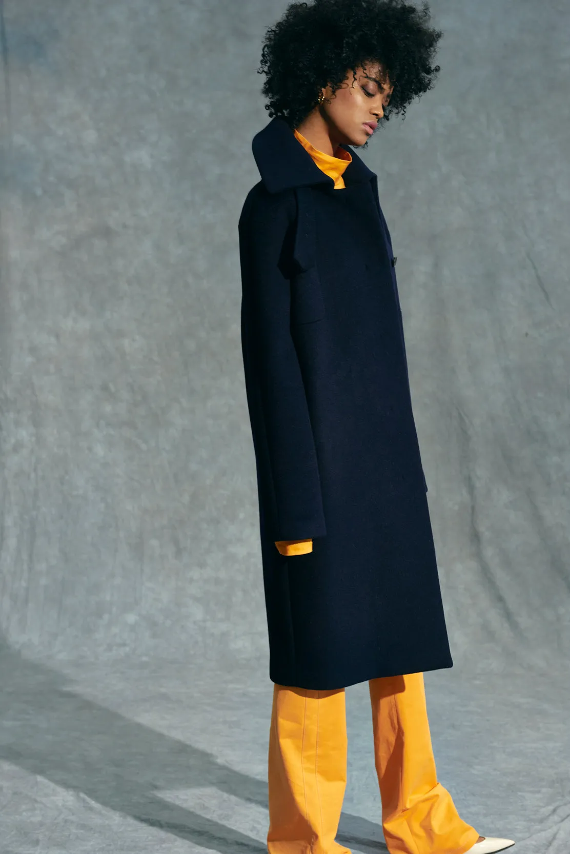 DAPHNE DOUBLE FACE WOOL COAT