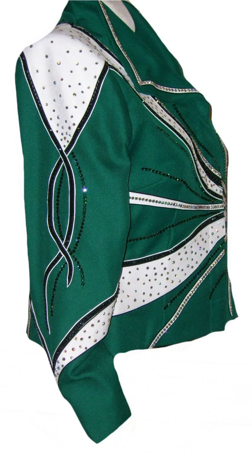 Emerald Green Showmanship Outfit, Ladies L, 5083AB