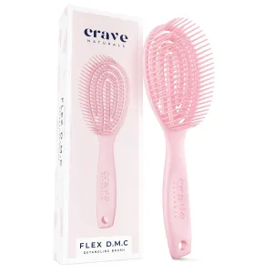 Flex Dmc Detangling Brush For Natural Textured Hair - Flexible Hair Brush