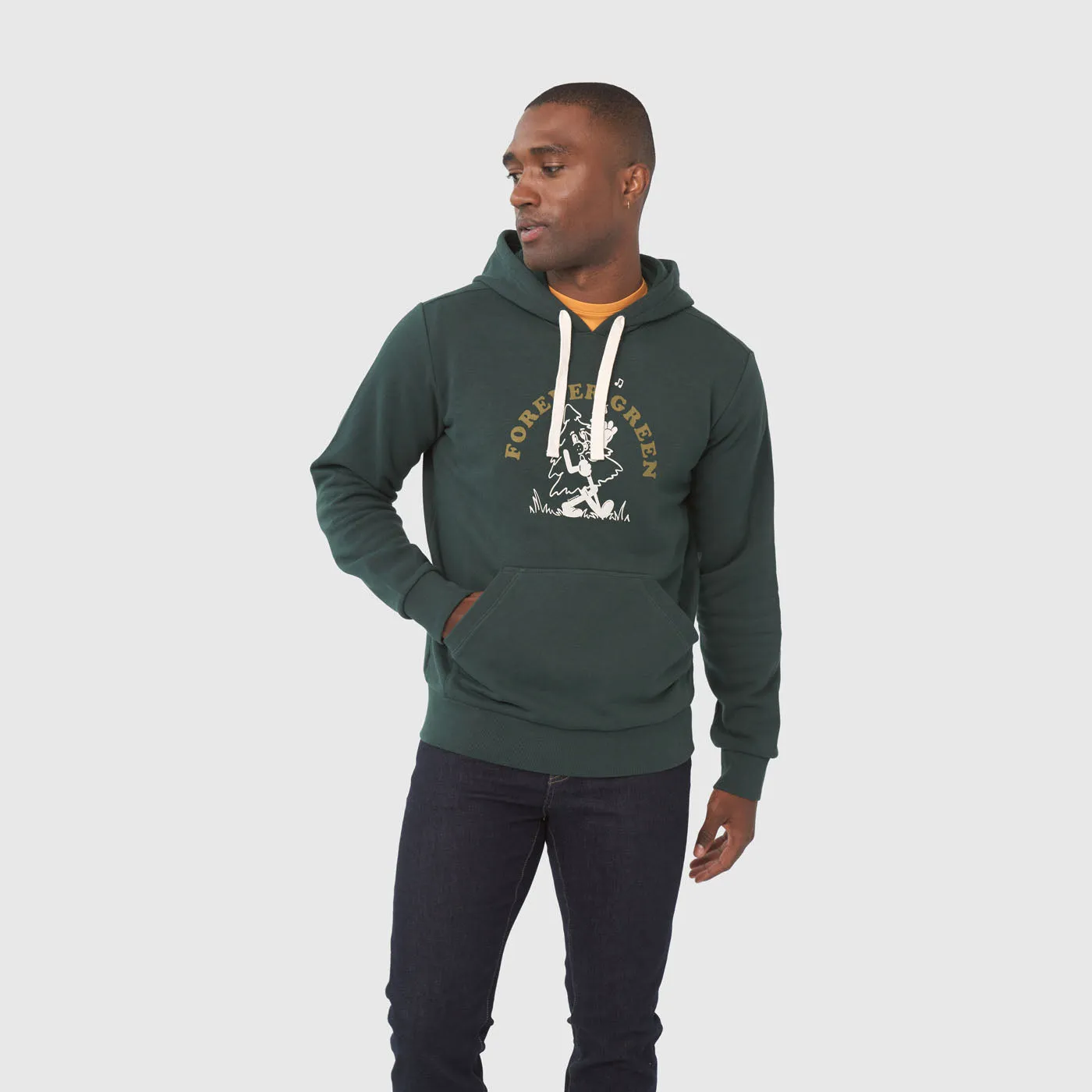 Forever Green Graphic Hoodie