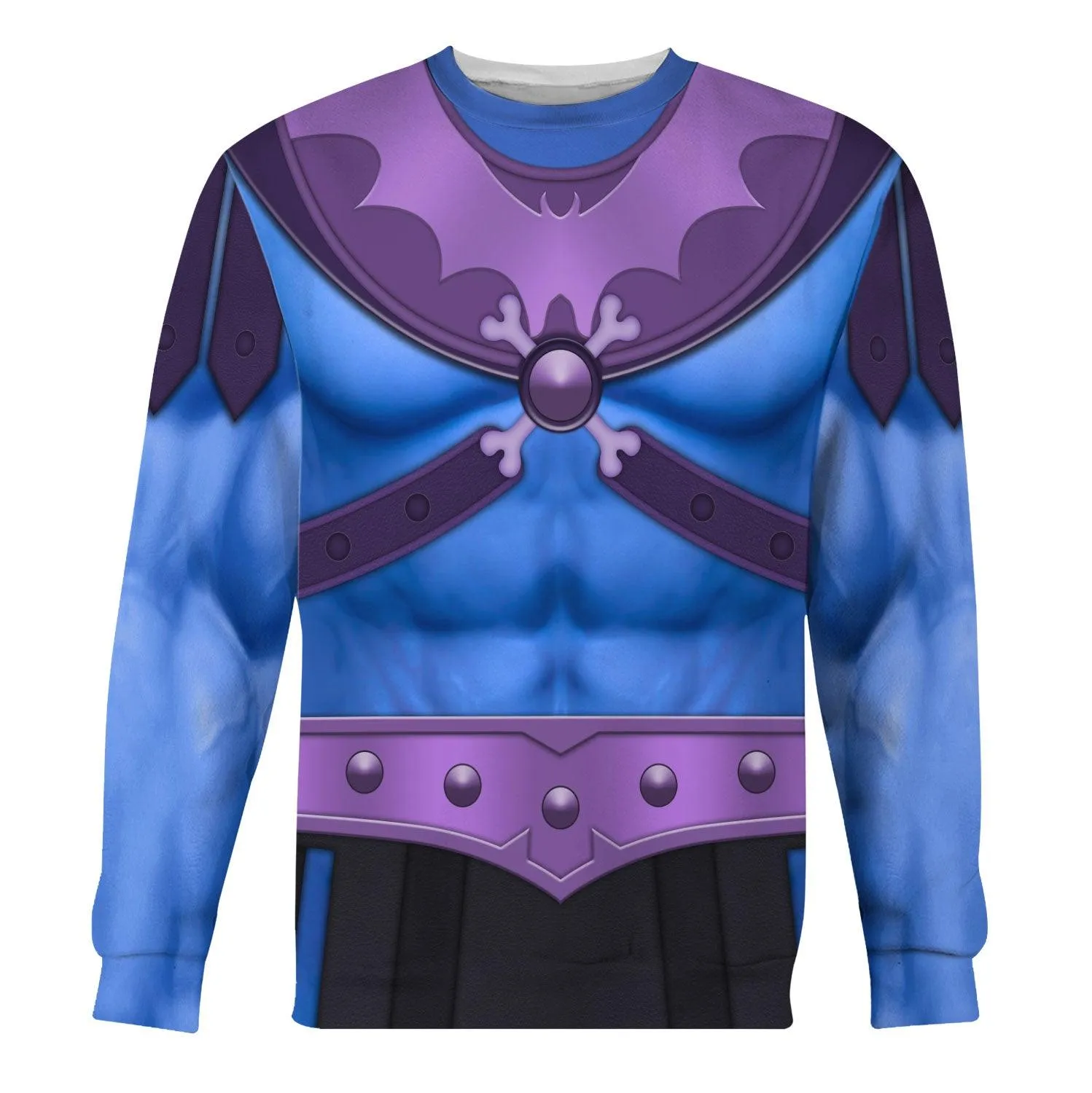 Gearhomie Skeletor Figure Costumes Hoodies Sweatshirt T-shirt Tracksuit