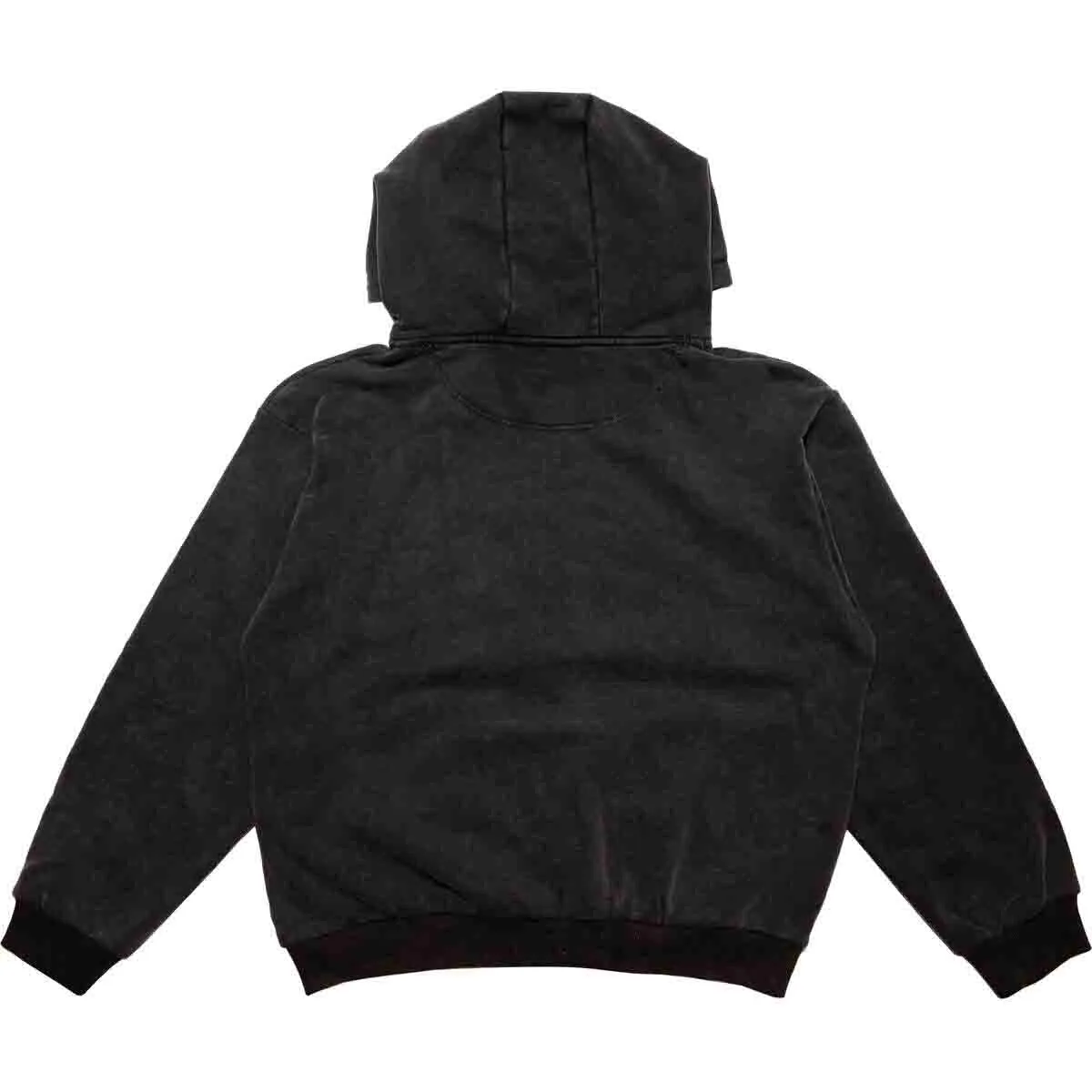 Hoddle - Watcher Zip Up Hoodie Black Wash