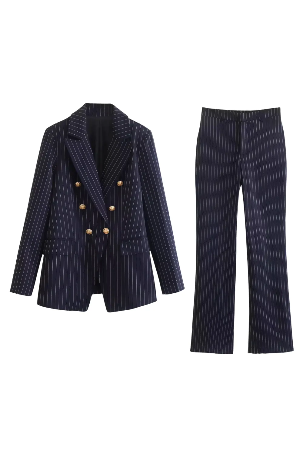 'Ingrid' Striped Suit Jacket & Trousers Set (Sold Separately)