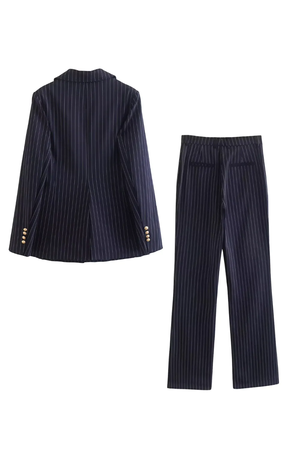 'Ingrid' Striped Suit Jacket & Trousers Set (Sold Separately)