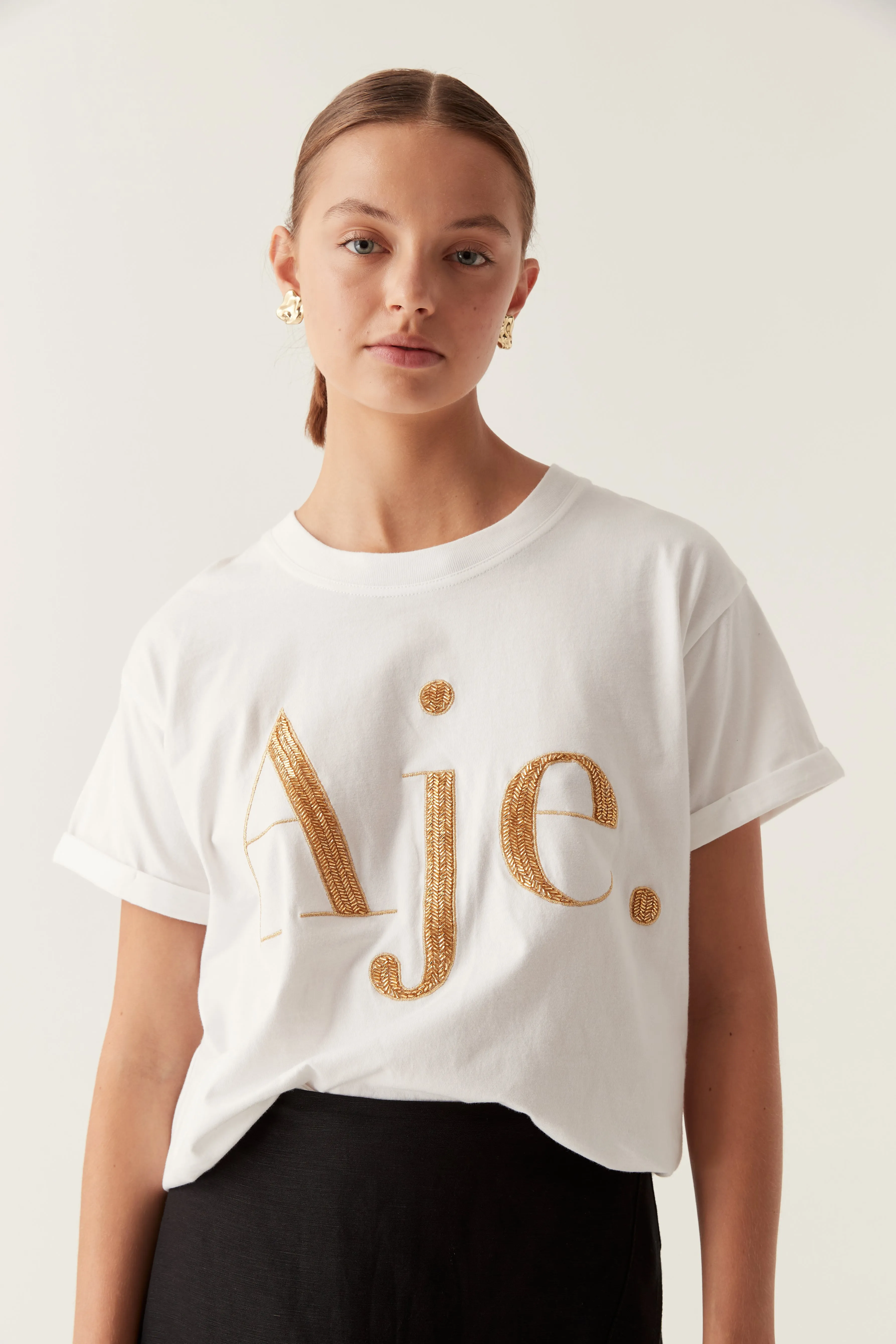 Jasmine Beaded Heritage Tee