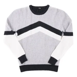 Kiton Colorblock Knit Cashmere Sweater