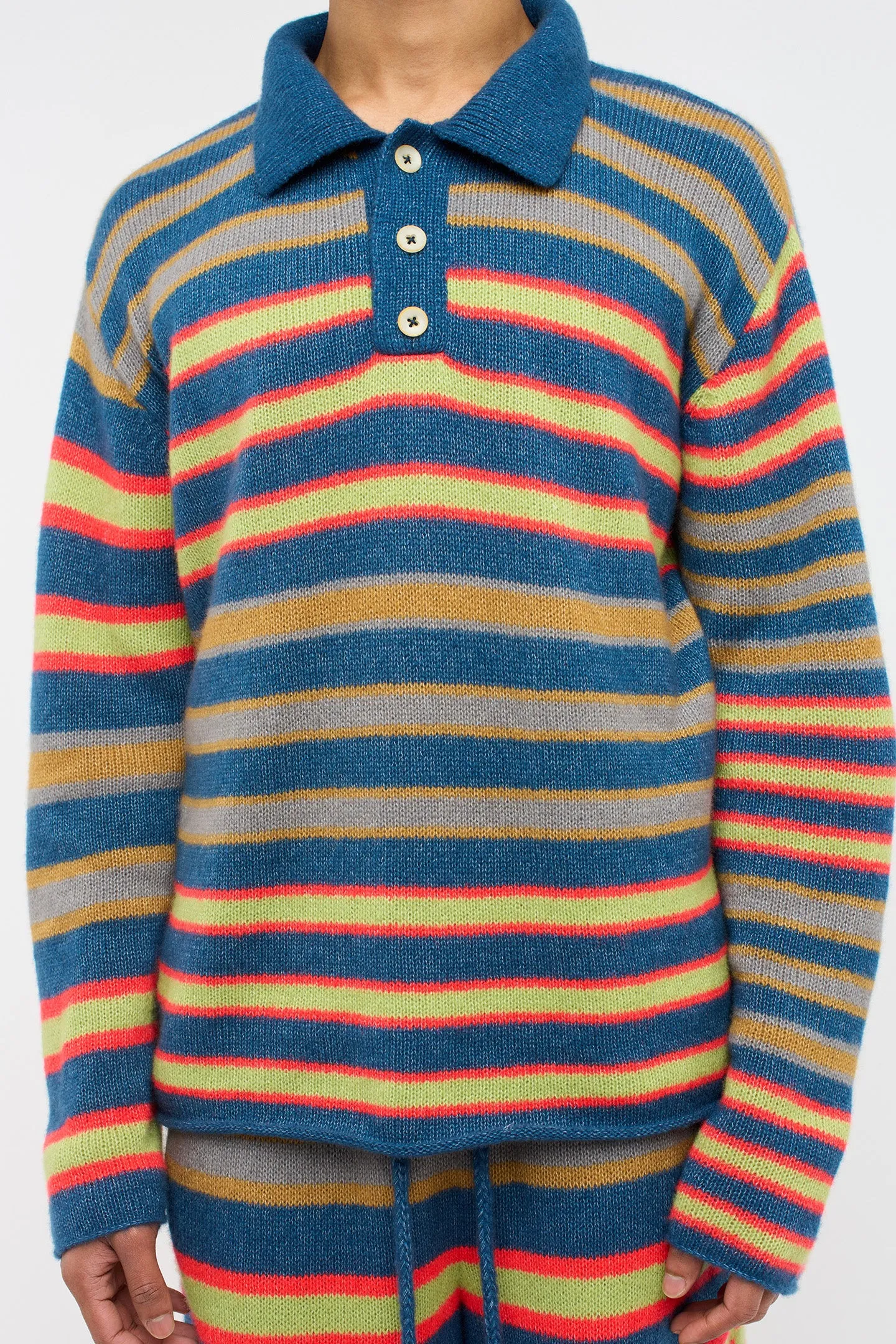 Leo Stripe Polo LS