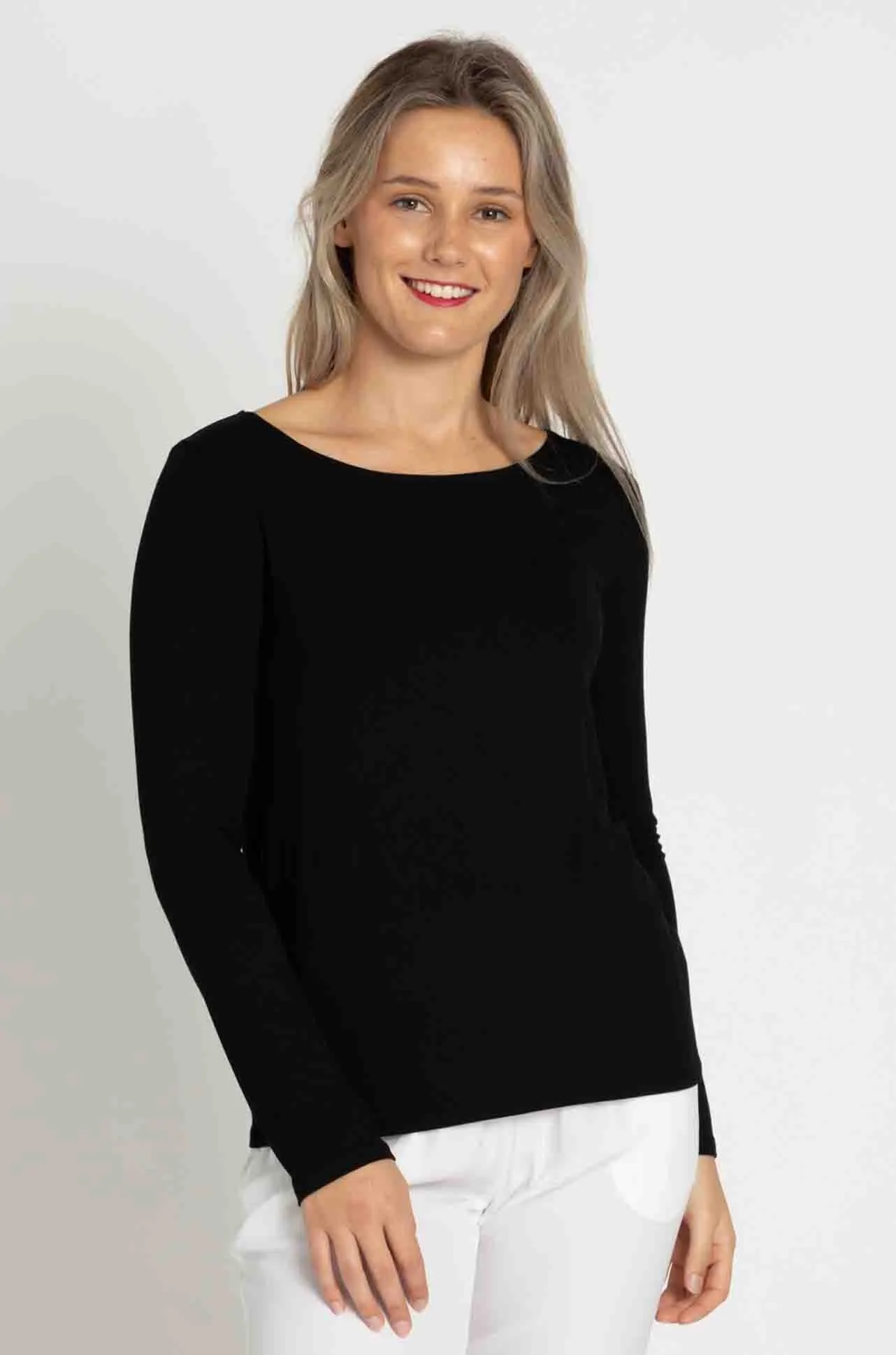 Mela Purdie - L.S Relaxed Boat Neck