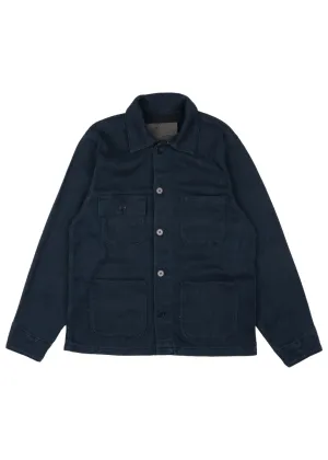 Naked & Famous Denim - Chore Coat - Yagasuri Denim