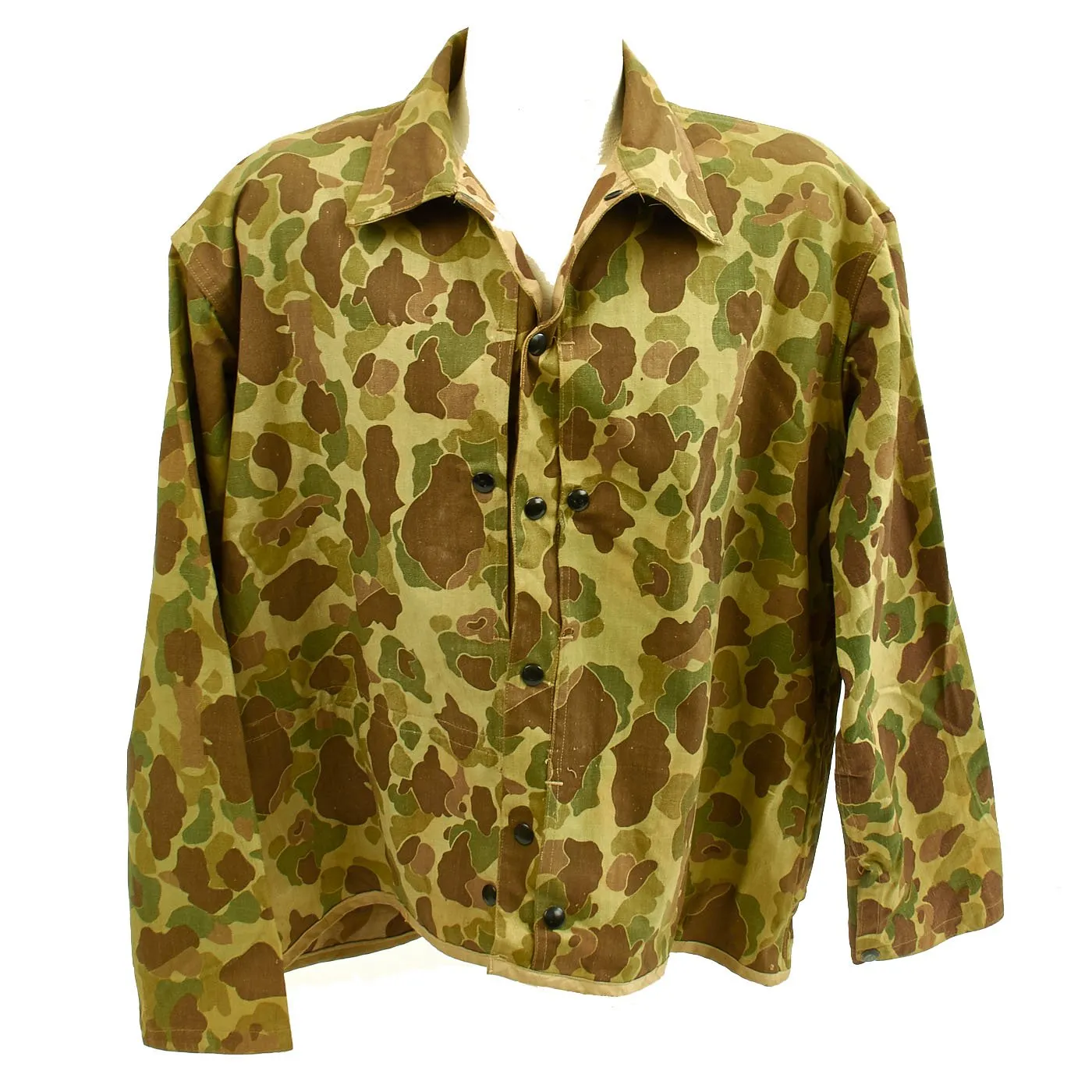 Original U.S. WWII USMC P44 Camouflage Pattern 1944 Utility Uniform