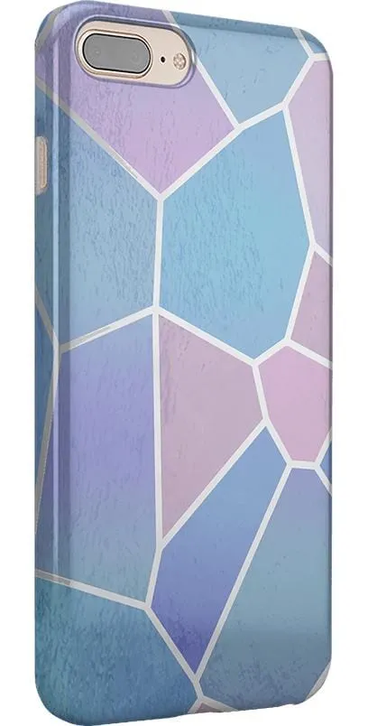 Other Side | Holographic Metallic Stained Glass Marble Case