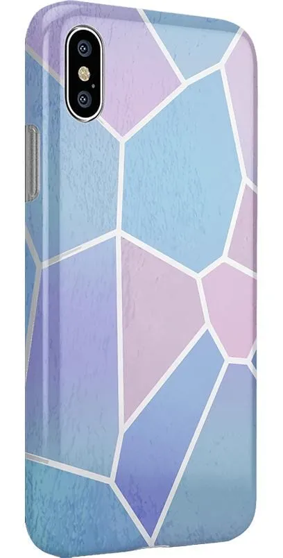 Other Side | Holographic Metallic Stained Glass Marble Case