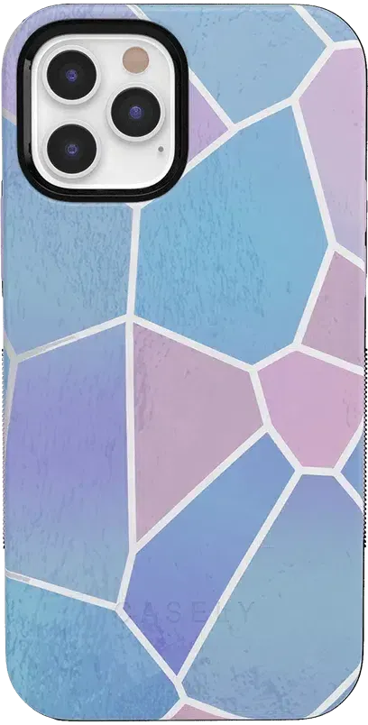 Other Side | Holographic Metallic Stained Glass Marble Case