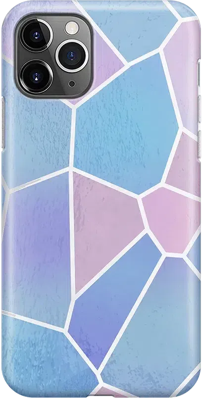 Other Side | Holographic Metallic Stained Glass Marble Case