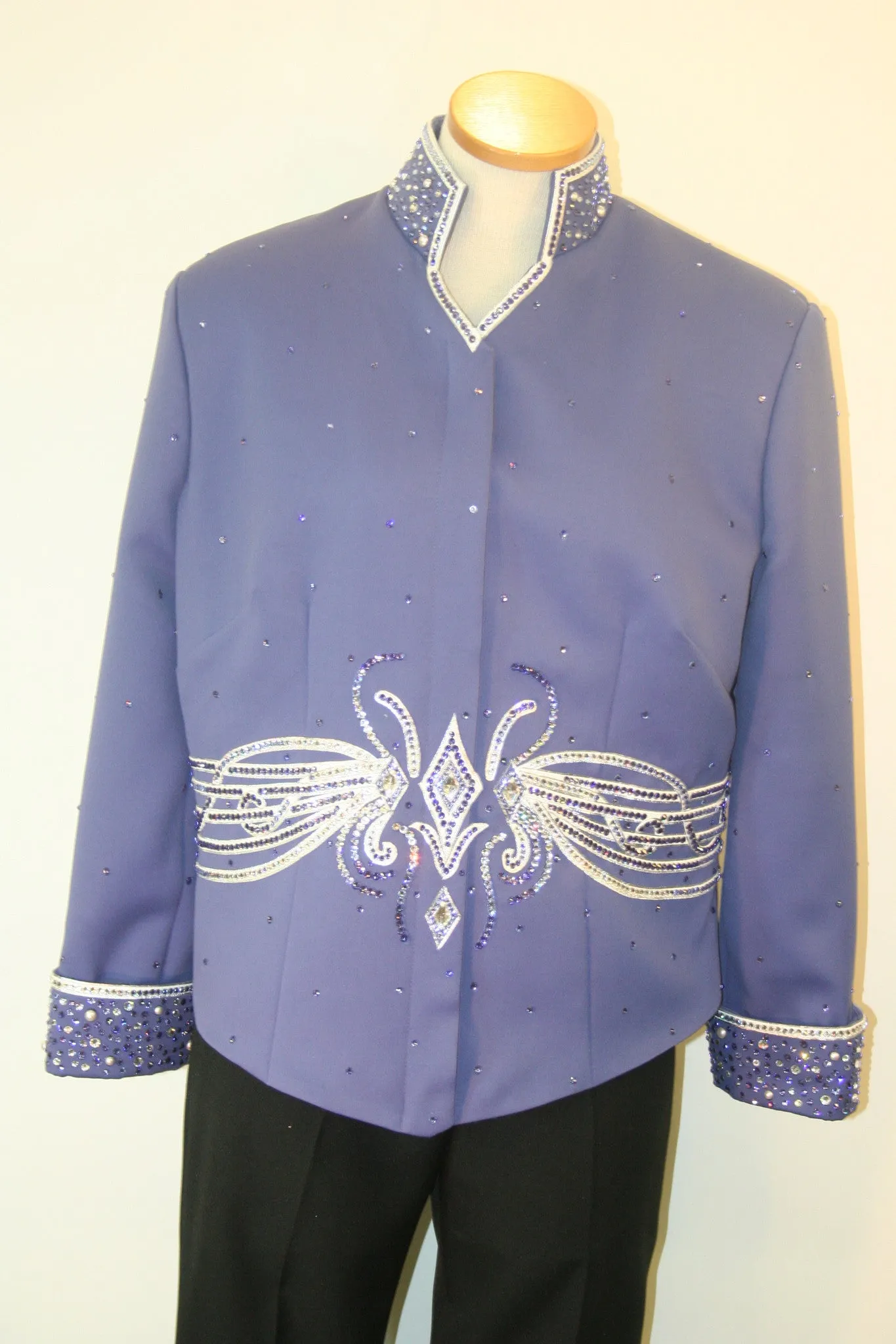 Periwinkle, Showmanship Outfit, Ladies XL, 2045AB