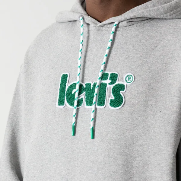 Relaxed Graphic Poster Hoodie