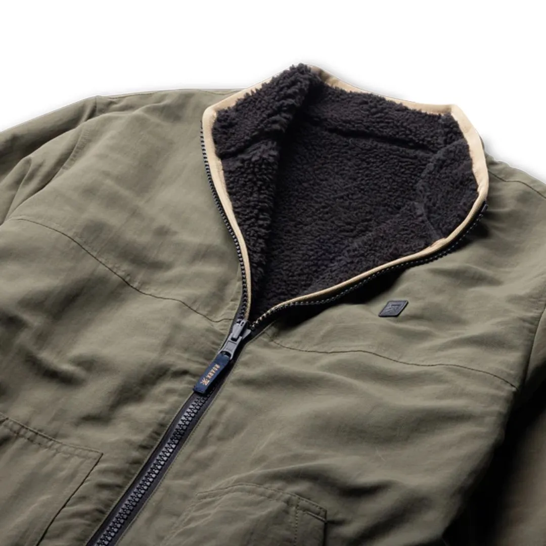 Roark Switchback Reversible Jacket - Black / Dark Military