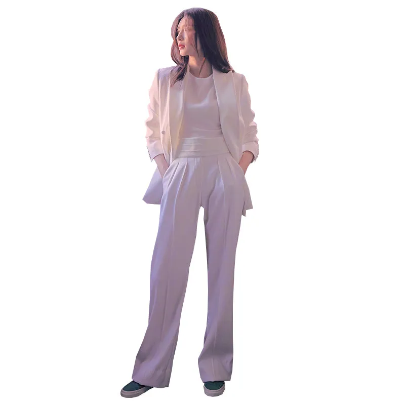 SANDRA BLAZER & PANTS SET