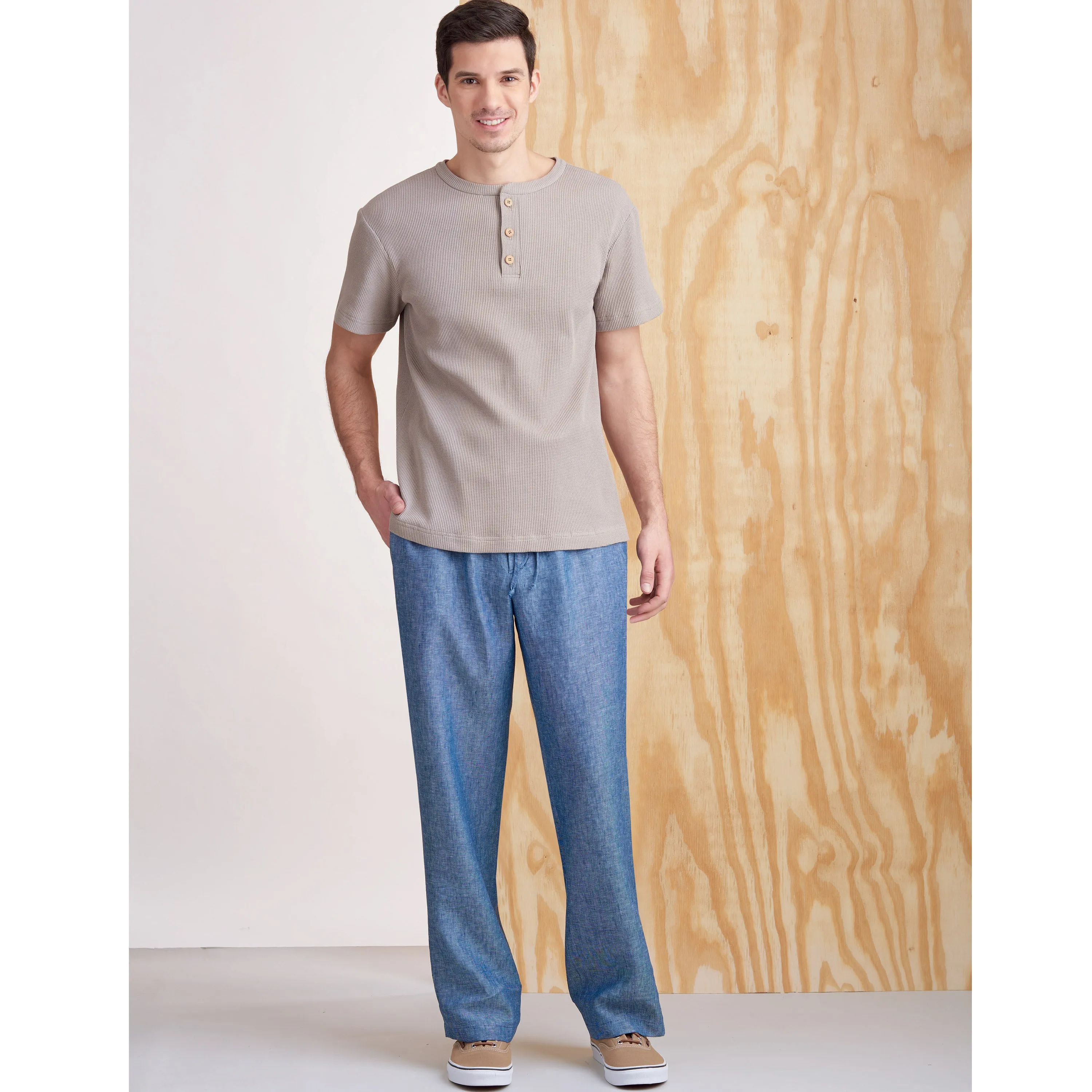 Simplicity Pattern 9315 Men's Knit Tops and Pants