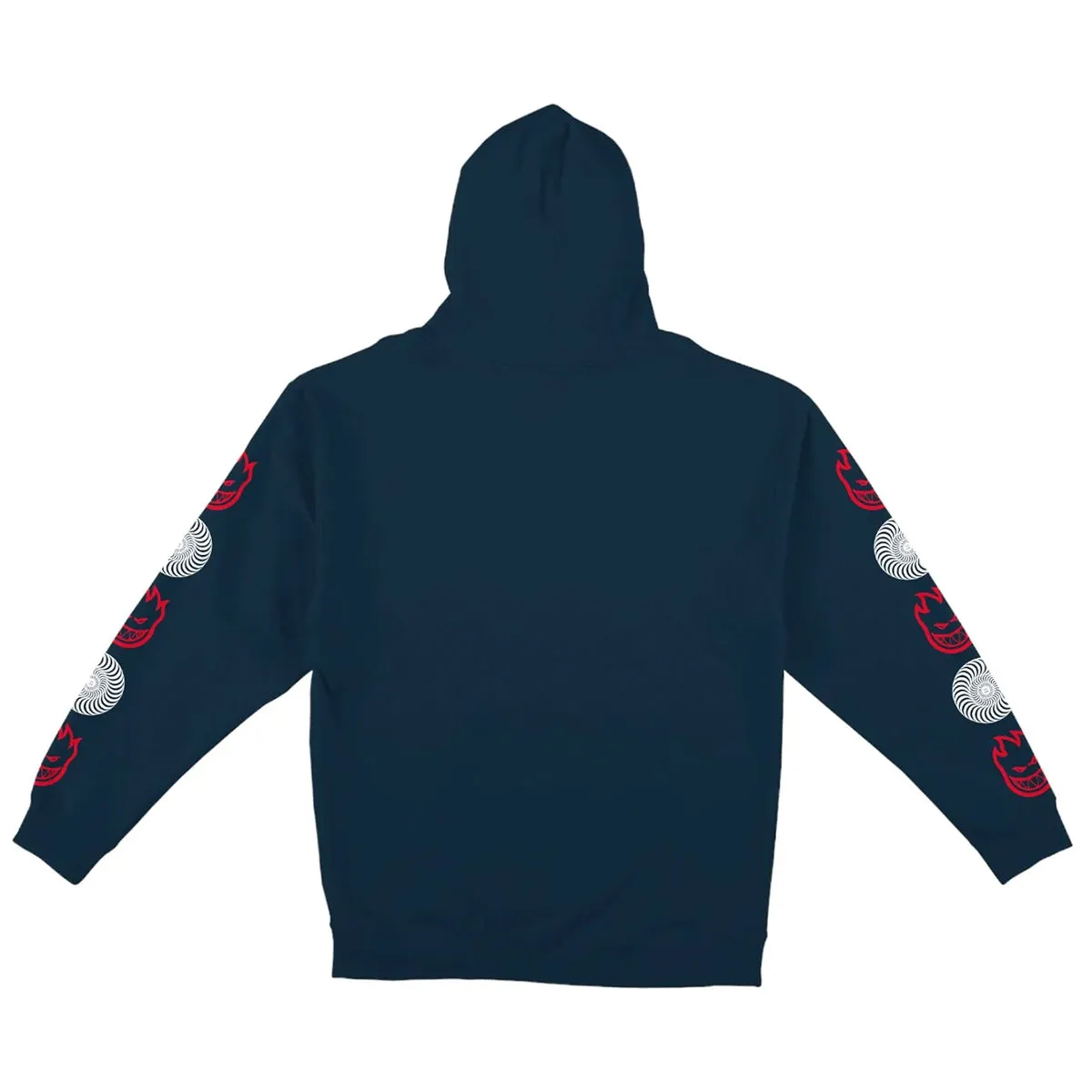 Spitfire - Old E Combo Sleeve Hoodie Navy