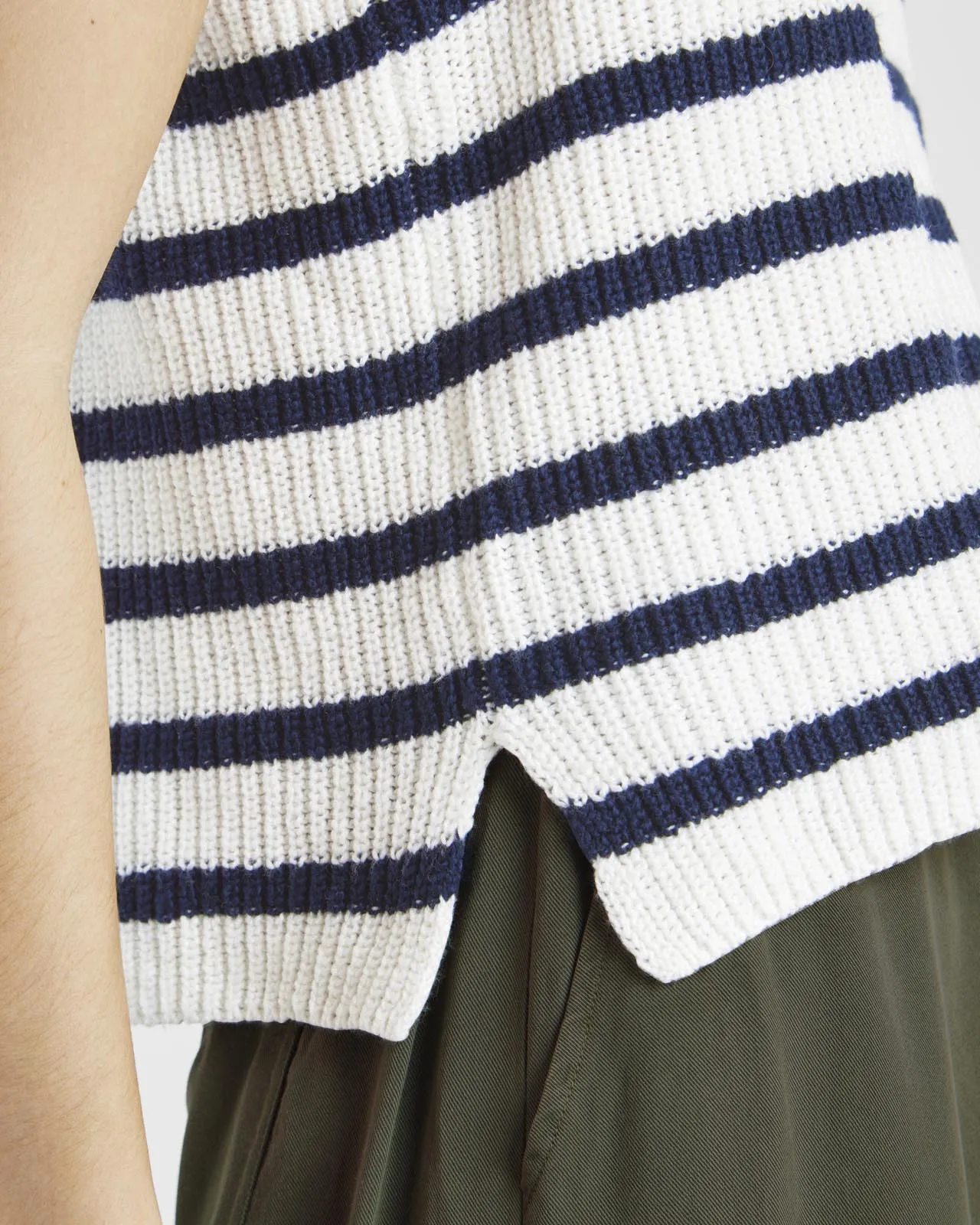 Striped Dierdre Sweater Tank