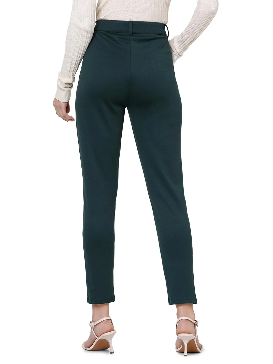 VERO MODA Women's Slim Pants (Ponderosa Pine)