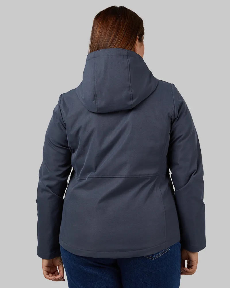 WOMEN'S SOFT TECH DOWN HOODED JACKET